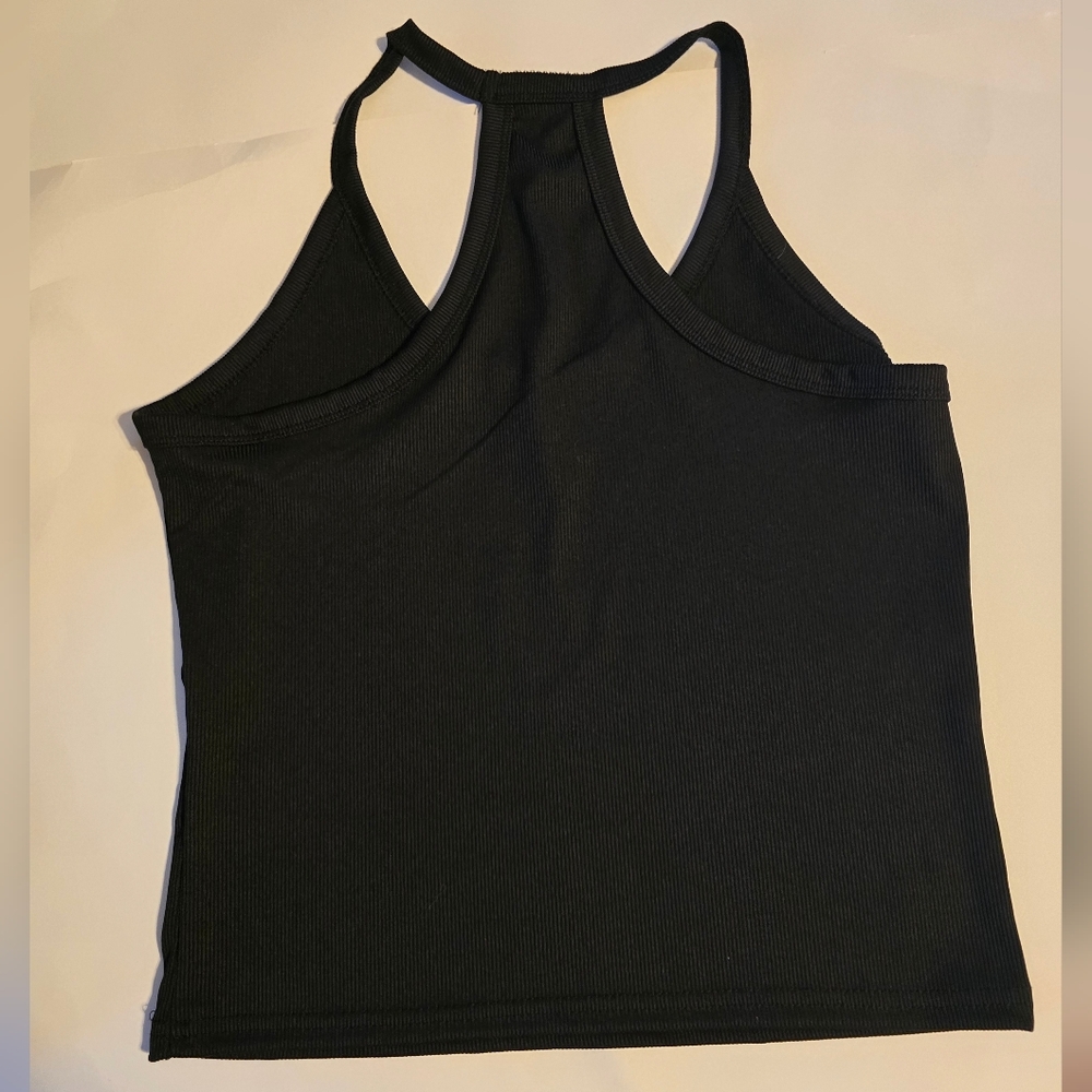 SHEIN Black Ribbed Tank Top - Picture 2 of 5